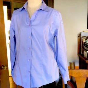 Chicos Lavender button down shirt